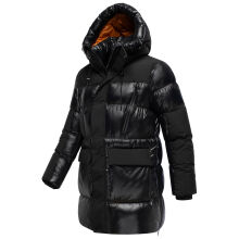 Stone Harbour Nelioon Herren Winter Steppjacke Glanz Optik Schwarz Größe XXL - Gr.2XL