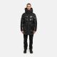 Stone Harbour Nelioon Herren Winter Steppjacke Glanz Optik Schwarz Größe XXL - Gr.2XL