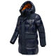 Stone Harbour Nelioon Herren Winter Steppjacke Glanz Optik Navy Größe S - Gr.S