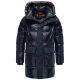 Stone Harbour Nelioon Herren Winter Steppjacke Glanz Optik Navy Größe L - Gr.L