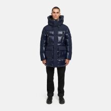 Stone Harbour Nelioon Herren Winter Steppjacke Glanz Optik Navy Größe XXL - Gr.2XL