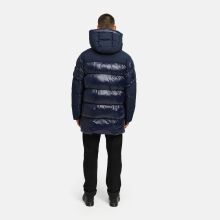 Stone Harbour Nelioon Herren Winter Steppjacke Glanz Optik Navy Größe XXXL - Gr.3XL