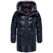 Stone Harbour Nelioon Herren Winter Steppjacke Glanz Optik Navy Größe XXXL - Gr.3XL