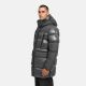 Stone Harbour Nelioon Herren Winter Steppjacke Glanz Optik Anthrazit Größe M - Gr.M
