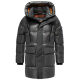 Stone Harbour Nelioon Herren Winter Steppjacke Glanz Optik Anthrazit Größe L - Gr.L
