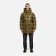 Stone Harbour Nelioon Herren Winter Steppjacke Glanz Optik Khaki Größe XL - Gr.XL