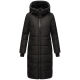 Marikoo Zuraraa lange Damen Winter Steppjacke Schwarz Größe XXXL - Gr. 46