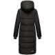 Marikoo Zuraraa lange Damen Winter Steppjacke Schwarz Größe XXXL - Gr. 46