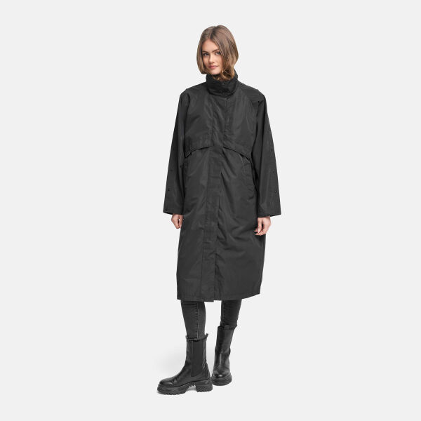 Navahoo Zenblüte Damen Parka Schwarz Größe XS - Gr.34