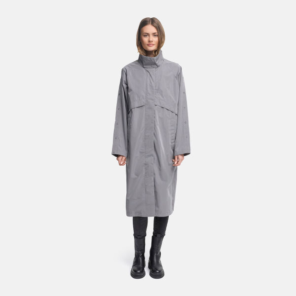 Navahoo Zenblüte Damen Parka Grey Größe XS - Gr.34