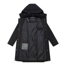 Marikoo Zilandaa Damen Parka Schwarz Größe XXXL - Gr.46