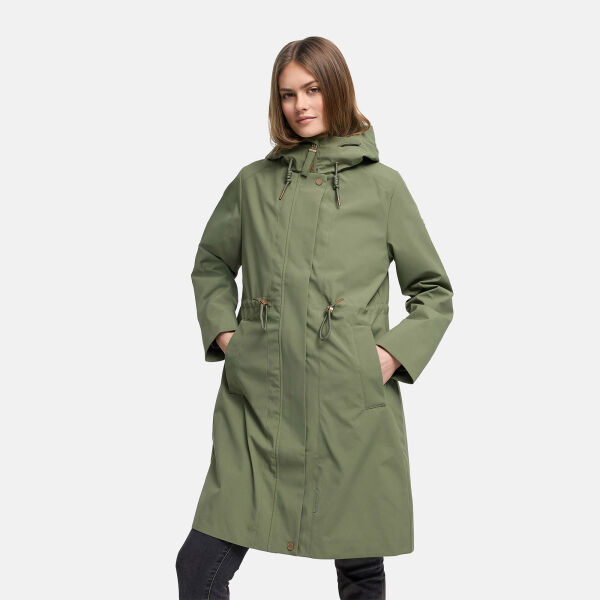 Marikoo Zilandaa Damen Parka Olive Leaf Größe XXXL - Gr.44