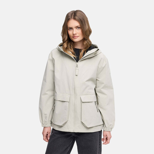 Navahoo Donnerwetter Damenjacke Pebble Grey Größe M - Gr.38
