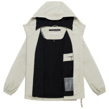 Navahoo Donnerwetter Damenjacke Pebble Grey Größe M - Gr.38