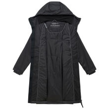 Navahoo Edelumhang Damen Parka Schwarz Größe M - Gr.38