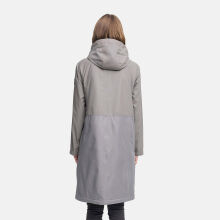 Navahoo Edelumhang Damen Parka Grey Größe L - Gr.40
