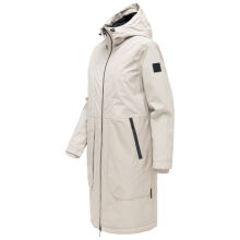 Navahoo Edelumhang Damen Parka Bone Größe L - Gr.40
