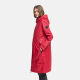 Navahoo Edelumhang Damen Parka Deep Red Größe S - Gr.36