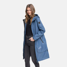 Navahoo Edelumhang Damen Parka Dusty Blue Größe S - Gr.36
