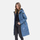 Navahoo Edelumhang Damen Parka Dusty Blue Größe S - Gr.36