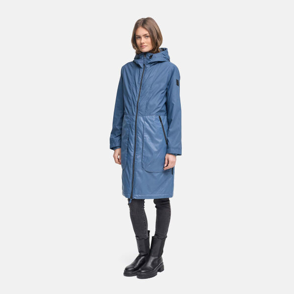 Navahoo Edelumhang Damen Parka Dusty Blue Größe L - Gr.40