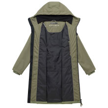 Navahoo Edelumhang Damen Parka Olive Leaf Größe S - Gr.36