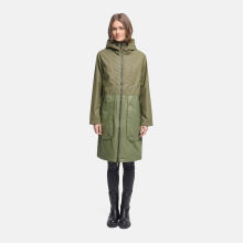 Navahoo Edelumhang Damen Parka Olive Leaf Größe L - Gr.40