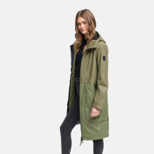 Navahoo Edelumhang Damen Parka Olive Leaf Größe XL - Gr.42