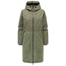 Navahoo Edelumhang Damen Parka Olive Leaf Größe XXL - Gr.44