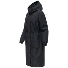 Navahoo Kirschwind Damen Parka Schwarz Größe XS - Gr.34