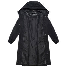 Navahoo Kirschwind Damen Parka Schwarz Größe XS - Gr.34