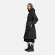 Navahoo Kirschwind Damen Parka Schwarz Größe XS - Gr.34