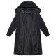 Navahoo Kirschwind Damen Parka Schwarz Größe XS - Gr.34