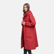 Navahoo Kirschwind Damen Parka Velvet Red Größe XS - Gr.34
