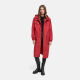 Navahoo Kirschwind Damen Parka Velvet Red Größe XS - Gr.34