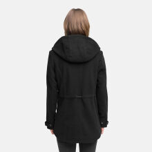 Navahoo Lächelstern Damenjacke in Woll-Optik gefüttert Schwarz Größe XS - Gr.34