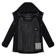 Navahoo Lächelstern Damenjacke in Woll-Optik gefüttert Schwarz Größe XS - Gr.34