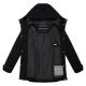 Navahoo Lächelstern Damenjacke in Woll-Optik gefüttert Schwarz Größe XS - Gr.34