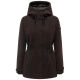 Navahoo Lächelstern Damenjacke in Woll-Optik gefüttert Choco Größe XS - Gr.34