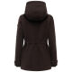 Navahoo Lächelstern Damenjacke in Woll-Optik gefüttert Choco Größe XS - Gr.34