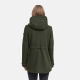 Navahoo Lächelstern Damenjacke in Woll-Optik gefüttert Dark Olive Größe XS - Gr.34