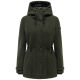 Navahoo Lächelstern Damenjacke in Woll-Optik gefüttert Dark Olive Größe XS - Gr.34