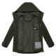 Navahoo Lächelstern Damenjacke in Woll-Optik gefüttert Dark Olive Größe XS - Gr.34