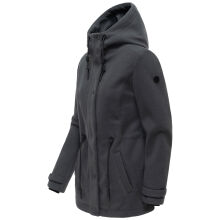 Navahoo Lächelstern Damenjacke in Woll-Optik gefüttert Anthracite Größe XS - Gr.34
