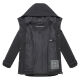 Navahoo Lächelstern Damenjacke in Woll-Optik gefüttert Anthracite Größe XS - Gr.34