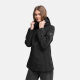 Marikoo Minaa Damen Softshelljacke Schwarz Größe XS - Gr.34