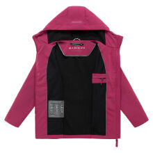 Marikoo Minaa Damen Softshelljacke Berry Wine Größe XL - Gr.42