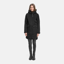Navahoo Morgennebel Damen Softshelljacke Schwarz Größe XS - Gr.34