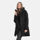 Navahoo Morgennebel Damen Softshelljacke Schwarz Größe XS - Gr.34