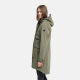 Navahoo Morgennebel Damen Softshelljacke Dusty Olive Größe XS - Gr.34